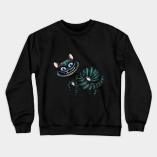 Cheshire Cat Blue Version Crewneck Sweatshirt
